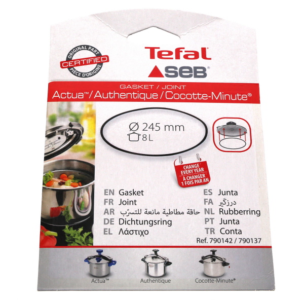 JOINT Petit electro mÉnager COCOTTE 8 litres inox 245mm **promo** - 2