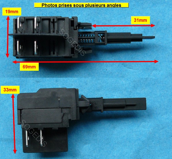 Interrupteur Lave-Vaisselle M/A PS5