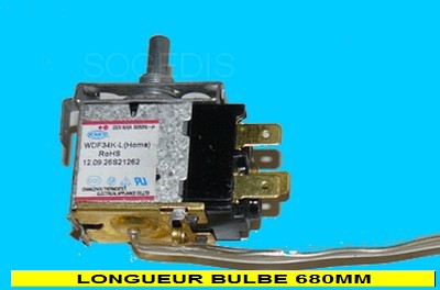 THERMOSTAT Froid WDF34K-L(Homa) 680mm