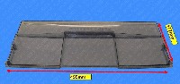 Miniature ABATTANT Froid SupÉrieur TRANSPARETN BLEU 458*175 =EPUISE