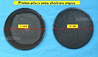 Miniature CHAPEAU Plaque BRULEUR Ultra-rapide 107mm