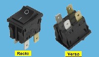 Miniature Interrupteur Petit electro mÉnager M/A CENTRALE