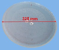 Miniature PLATEAU Micro onde VERRE 324mm