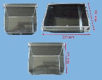 Miniature BAC Froid LEGUMES TRANSPARENT CLAIR 232*190*171 - 1
