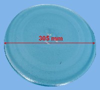 Miniature PLATEAU Micro onde VERRE 305mm