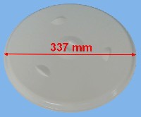 Miniature PLATEAU Four MICRO-ONDE Blanc D337 =EPUISE