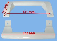 Miniature POIGNEE Froid RÉfrigÉrateur 172MM (entraxe 151MM) - 1