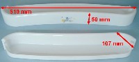 Miniature Balconnnet Froid SUPERIEUR TRANSPARENT CLAIR  510*50*105 - 1