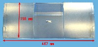 Miniature ABATTANT Froid CongÉlateur TRANSPARENT CLAIR OPAQUE 480785