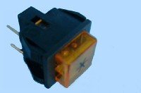 Miniature Interrupteur Froid SUPER +VOYANT ORANGE =EPUISE - 1