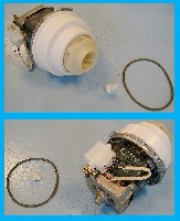 Miniature MOTEUR Lave-Vaisselle CYCLAGE =EPUISE - 1