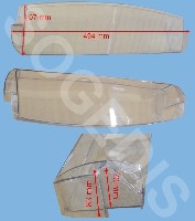 Miniature BALCONNET Froid CENTRAL TRANSPARENT GRIS CLAIR E199R00 1/2 - 1