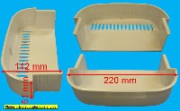 Miniature BALCONNET Froid 1/2 Blanc 222*52*110 4091660000